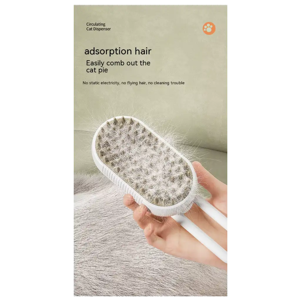 Cepillo para mascotas masajeador