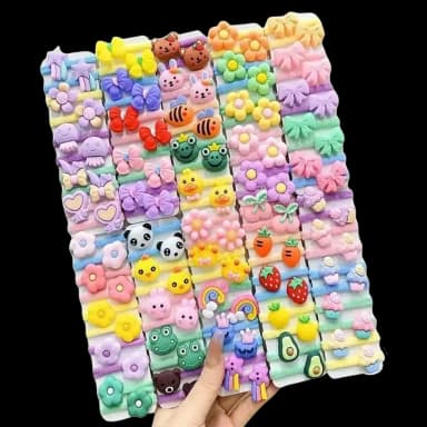 Moños surtidos con muñecos