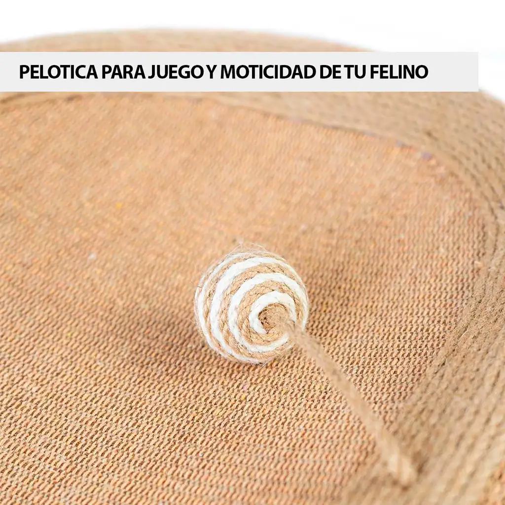 Rascador y cama 2 en 1 para gatos