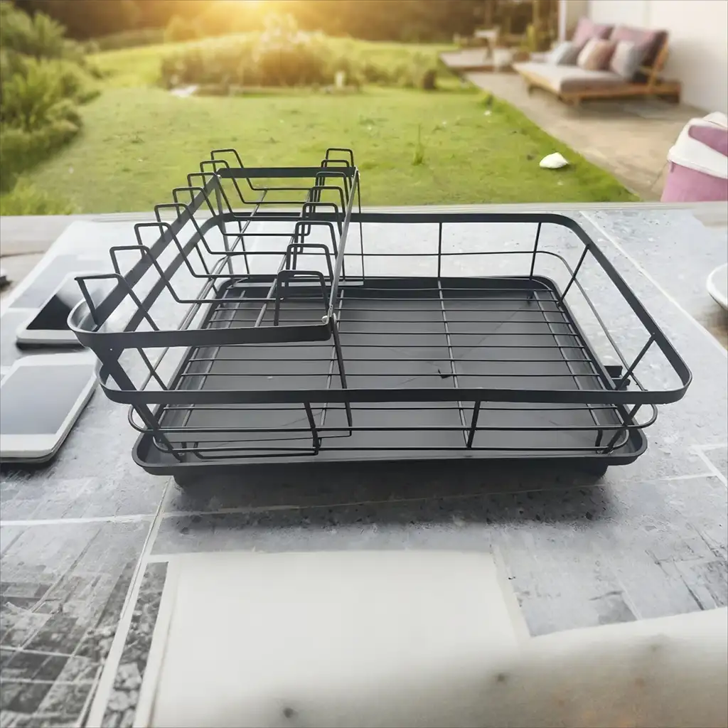 Escurridor de vajilla expansible