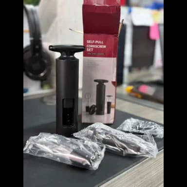 Destapador de vinos electrico